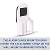 Secure Safety Solutions Chair Alarm for Elderly Dementia Patients Fall Prevention - 12 x 12 Pressure Sensor Pad, 80-120 dB Monitor - Wheelchair Safety Caregiver Alert System for Monitoring Seniors