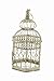 Deco 79 Metal Scroll Birdcage Distressed Wire with Latch Lock Closure and Hanging Hook, Set of 2 21