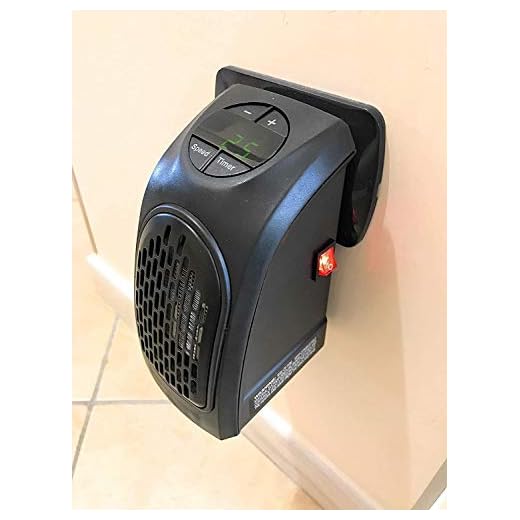 calefactor thulos Thulos Calefactor de Enchufe, 350W, Pantalla Digital LED y Temporizador TH-PH10