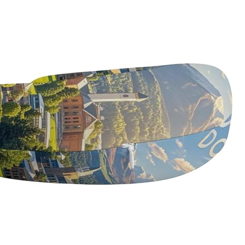 Almohada de viaje espuma viscoelástica tamaño único miniatura 4