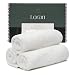 Luxury Bamboo Facial Washcloths, Set of 6, white, 10''x10''