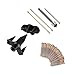 Mumusuki Floor Repair Kit, Squeak No More Complete Kit with 5 Woodworking Tools