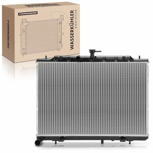 Frankberg Radiador de refrigeración por agua Compatible con X-Trail T31 2.0 dCi 4x4 X-Trail T31 2.0 dCi X-Trail Van T31 dCi X-Trail Van T31 dCi 4x4 Replace# 67366,21400JG80A