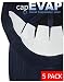 CAP EVAP - Cap/Hat Liner - Prevents Sweat Stains in Your Cap - Washable - No Adhesives - Last All Season