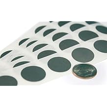 My Scratch Offs 0.70 Inch Silver Round Stickers - 100 Pack Scratch-Off Labels