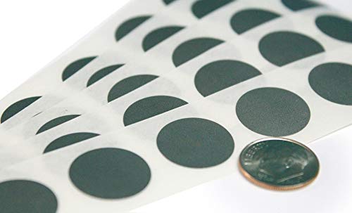 My Scratch Offs 0.70 Inch Silver Round Stickers - 250 Pack Scratch-Off Labels