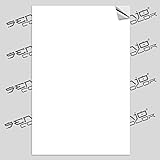✔️ Schablonenfolie A4 weiss, DIN A4 / 210 x 297mm, biegsam, stabil, Made by Senjo Color Berlin, Germany