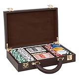 Jeu de poker Jule 200 jetons 30x21cm
