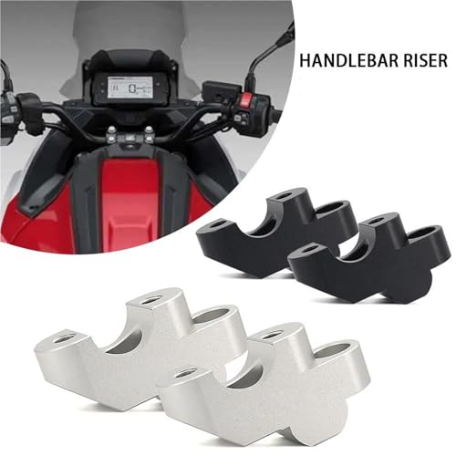 Elevador manillar NC750X para mejorar la postura en rutas largas de moto 2