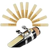 SUEWIO Bb Clarinet Traditional Reeds, Strength 2.5, Box of 10