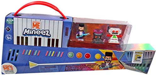 U.C.C. Distributing SDCC 2017 Despicable Me 3 Balthazar Bratt Exclusive Figure Set with Sticker