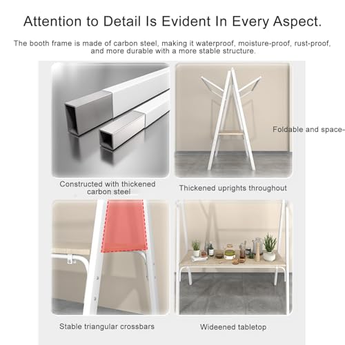 Chariot alimentaire mobile avec auvent et stand restauration ambulant - 6
