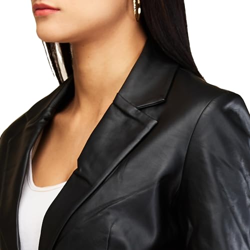 Image of Being Human Black Slim Fit Long Sleeve Women's Jacket Clothing