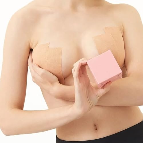 Fita Adesiva Levanta Seios Boob Up 5 Metros – Sutiã Invisível Sem Alça Reutilizável, Resistente à Ág