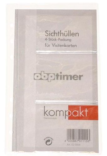 Preisvergleich Produktbild Visitenkarte Ersatzhülle A6