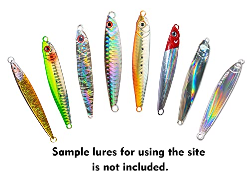 Timkies Hot Stamping Foil for DIY Fishing Lure Scales & Bait Jig Holographic Lazer Handwork Colorful Transfer Film - 8CM*10M