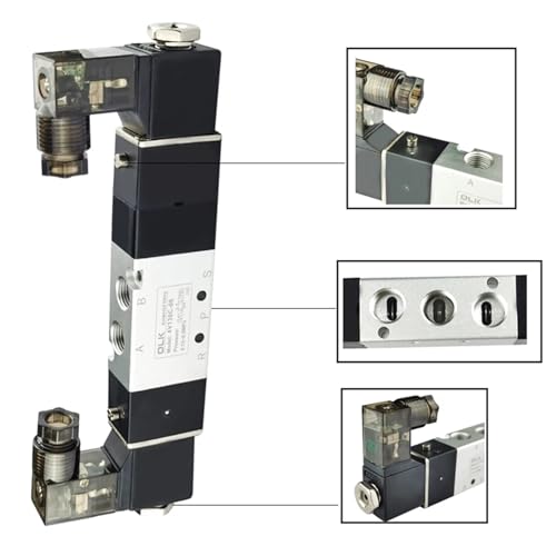 Électrovanne pneumatique 3V130C-06 pour automatiser un vérin d'air - 6