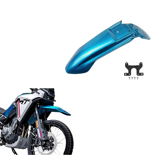 CFMOTO 450MT 2024-2026 �N���Ή� ABS �� �n�C�}�E���g�t�����g�t�F���_�[ �I�t���[�h�p (�O���[)(�u���[)