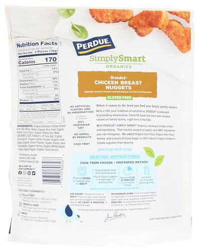 Perdue Simply Smart Organics Breaded Chicken Breast Nuggets Gluten Free, 22 Oz. thumb #1