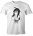 Produktbild MoonWorks Herren T-Shirt Manga Anime Girl Senpai Notice me Fun-Shirt weiß XXL