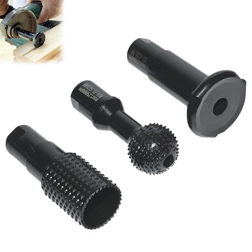 Kit 3 Frese Per Legno - Set Intaglio E Lucidatura Per Lavorazione Del Legno - Foto 2