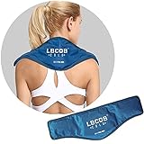 Shoulder Ice Pack 23.5x7.5 Inch Reusable Freezer Gel Pad Flexible Solid and Long Lasting Fit to The...
