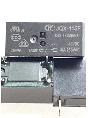 Relé de 48 V HF115F para solucionar fallos de conmutación en sistemas de 16 A