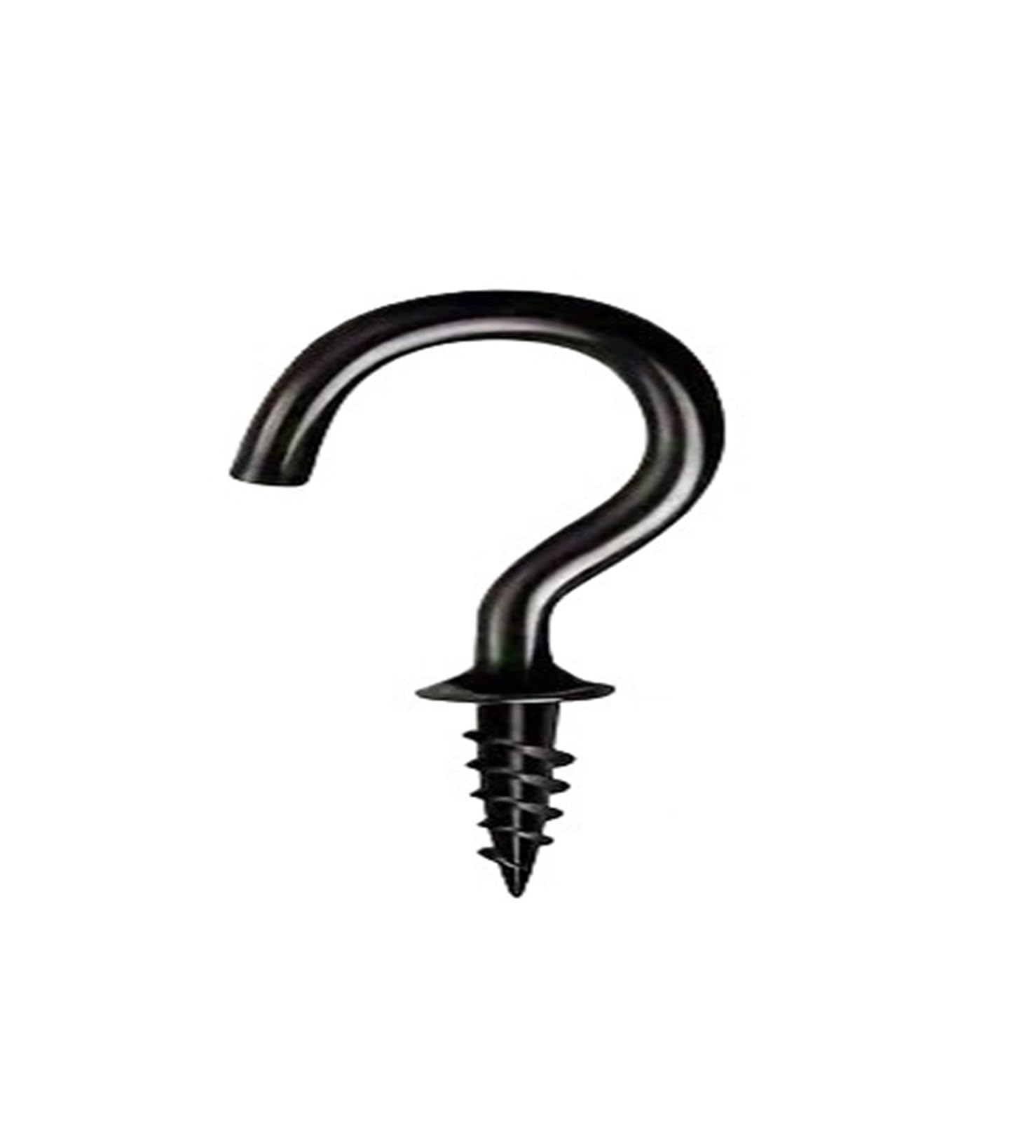 FJQFHH Gutter Hooks Shape, Outdoor Light Hook Metal Screw-in Ceiling