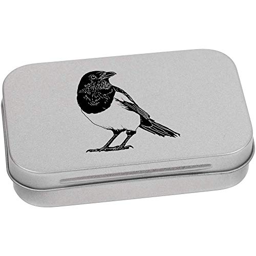 Azeeda 95mm 'Magpie' Metal Hinged Tin/Storage Box (TT00140762)