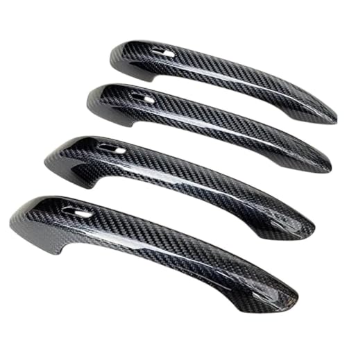 Couvercle poignée externe Cayenne carbone 2014-2020 accessoire portière auto