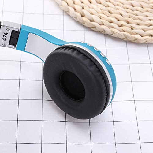 FRCOLOR Fone de Ouvido Sem Fio Microfone Estéreo de Alta Fidelidade de Graves Profundos Dobrí¡vel E