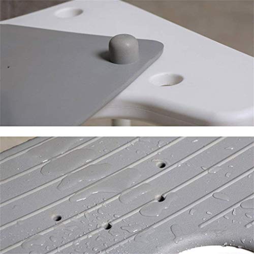 Tabouret de douche stable réglable en hauteur siège bain handicapé