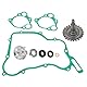 Mabutingti Wasserpumpen Reparatursatz mit Impeller Welle Zahnrad und Dichtungen passend für Honda CR125R 1997-2004 19240-KZ4-A90