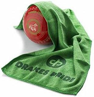 Drakes Pride GREEN MICROFIBRE BOWLS TOWEL##B6305**