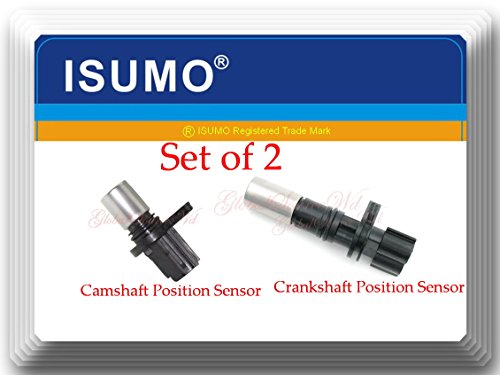 camshafts toyota yaris - (2Pcs)Camshaft & Crankshaft Position Sensor Fits:L4 1.5L Scion xA (2004-2006) Scion xB (2004-2006) Toyota Echo (2000-2005) Toyota Prius (2001-2009) Toyota Prius C (2012-2017) Toyota Yaris (2006-2017)