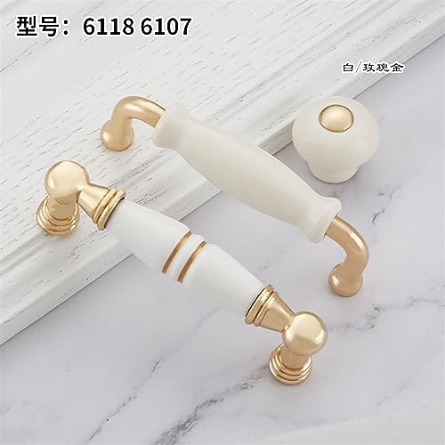 Boutons tiroir or blanc pour illuminer vos placards de cuisine