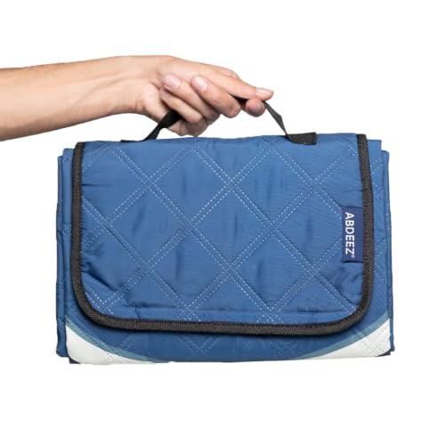 ABDEEZ Salah Trek - Tappetino da preghiera da viaggio Janamaz pieghevole per adulti e bambini, tappetino musulmano portatile per Namaz, Hajj, Umrah, all'aperto, campeggio, idea regalo, leggero e