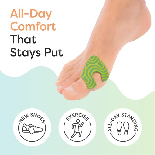 Image of ZenToes Callus Cushions, Water-Resistant Adhesive Corn Pads, 18 Count | Soft foam protects foot, heels & toes from friction, self-stick, for active wear. Sweat-resistant, peels off easily