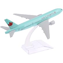 Boeing 777 Airplane Model in 1400 Scale - 16cm Long Push Together Aircraft, World's Largest Plane Replica for Decoration or Gift
