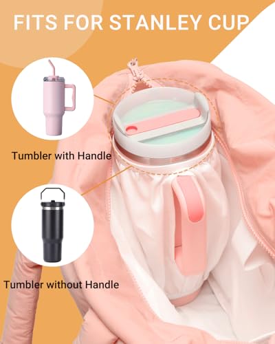 Image of Herald Puffer Tote Bag for Women, Large Quilted Puffy Handbag Lightweight Satchel Purse with Cup Holder & Compartment