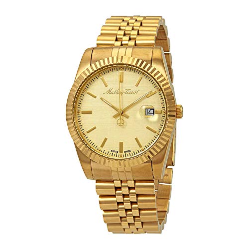 Mathey-Tissot Mathey III Quartz Gold Dial Men's Watch H810PDI