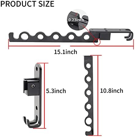n Foldable Wall Mounted Clothes Hanger Folding Wall Mounted Clothes Hanger Rack Small Wall Clothes Airer No Drilling Wall Clothes Hook Rack Aluminum Wall Mounted Drying Rack