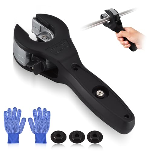 SYFLHYP Ratcheting Pipe Cutter 3rd Gen Compact Cutter for Narrow Space