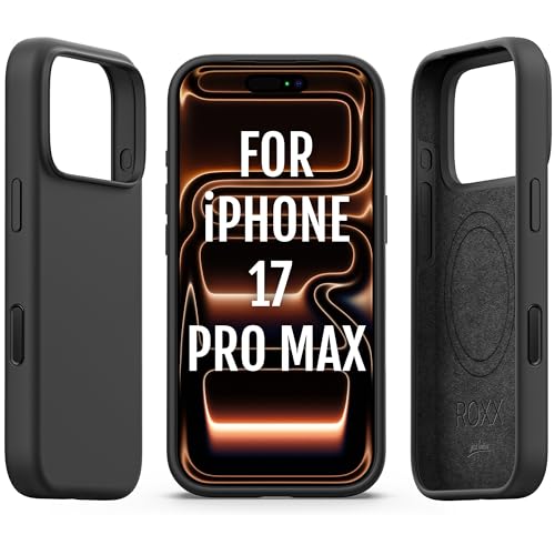 Coque silicone iPhone 17 Pro Max rigide doublure microfibre MagSafe