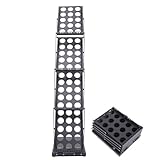 Soporte para revistas: material y artesanía fina, y resistente durante mucho tiempo, estante de aleación de aluminio