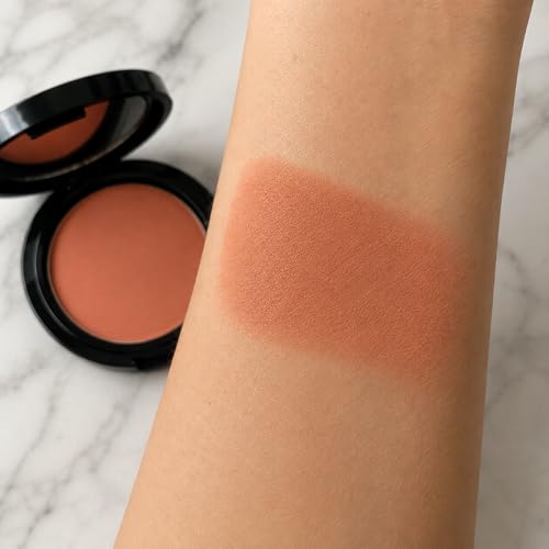 Image of Sandstone Scandinavia Hypoallergenic Pressed Powder Blush (Naked Tan) | Lightweight, Long-Lasting, Vegan