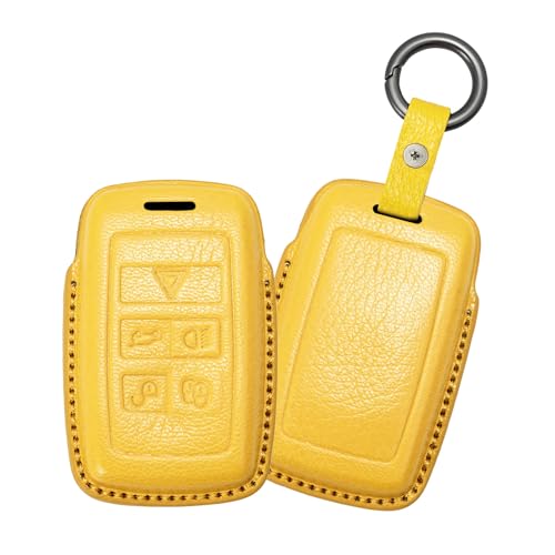 Protection clé de voiture en cuir Land Rover Discovery 5 et Defender 2020-2026