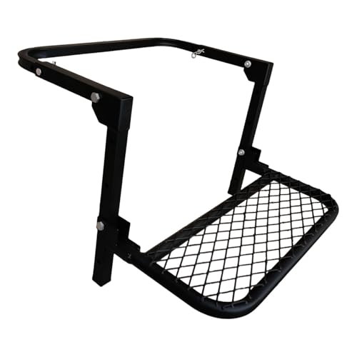 Escalera ajustable para neumáticos montada en vehículos grandes 3