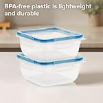 Snapware Plastic Total Solution 2-Pack (5.5 Cup) Food Storage Containers - Image 3