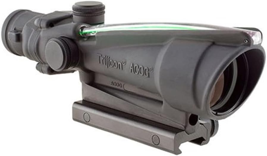 Trijicon TA11-D-100291 ACOG 3.5x35mm Dual Illuminatedx 40mm, Chevron M193 Reticle with TA51 Mount, Black